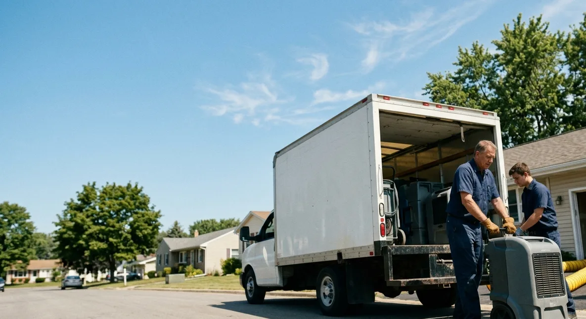 Water Damage Cleanup in Bergholz, OH near me